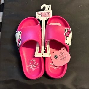 Hello Kitty Fuchsia Kids Sandals